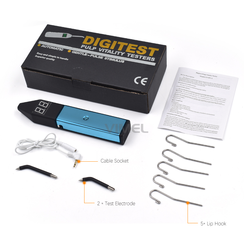 Teeth Whitening Led - Black Color Wireless Digital Dental Pulp