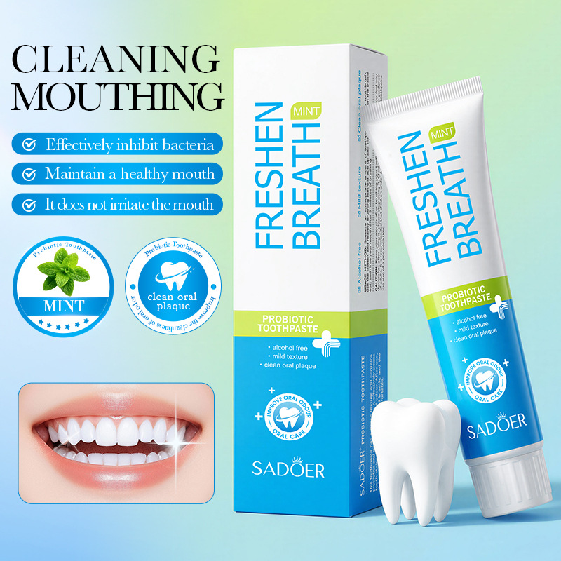 Teeth Whitening Toothpaste - Probiotic Toothpaste 120g Cleaning Toothpaste for
