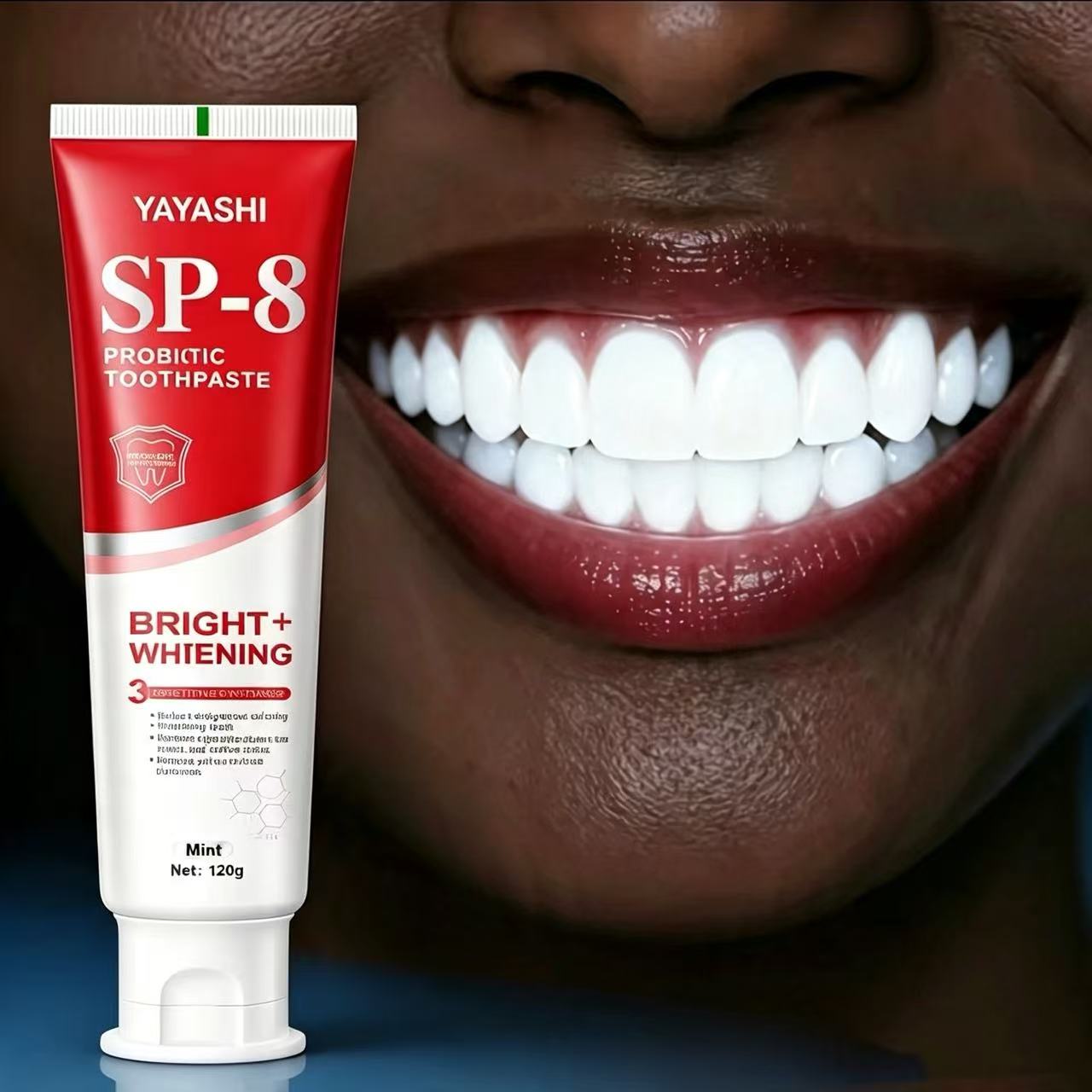 Teeth Whitening Toothpaste - YAYASHI SP-8 Probiotic Whitening & Removing