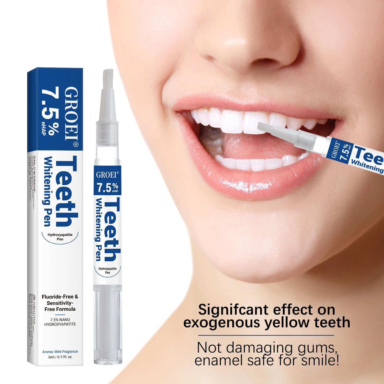 Hydroxyapatite Tooth Whitening - Teeth Whitening Hydrogen Peroxide recension och pris