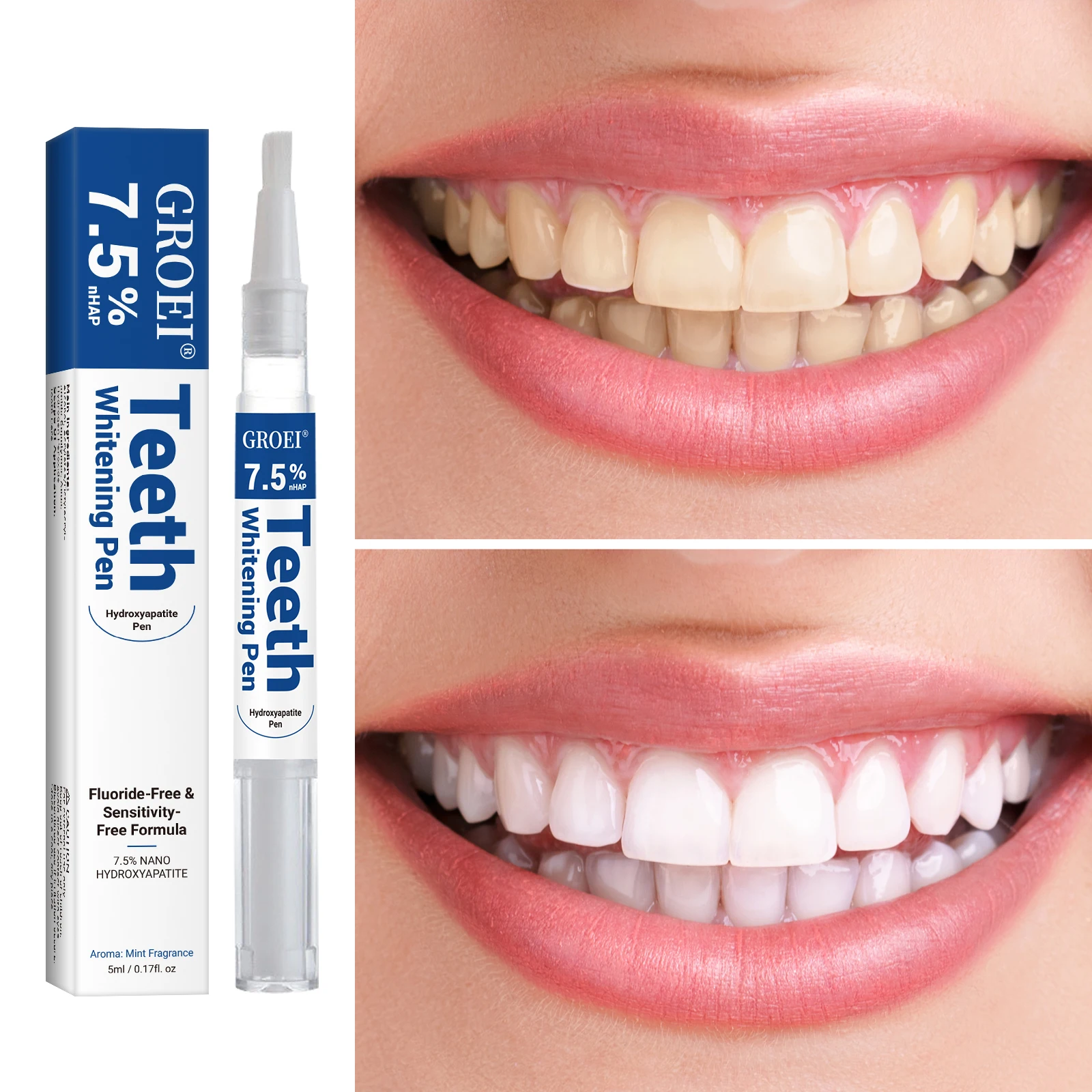 Hydroxyapatite Tooth Whitening - Teeth Whitening Hydrogen Peroxide recension och pris