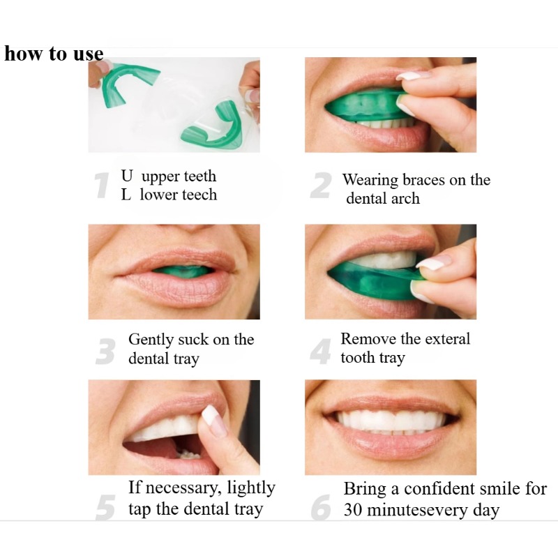 Set Teeth Whitening Tray U-sha - Teeth Whitening Opalescence recension och pris
