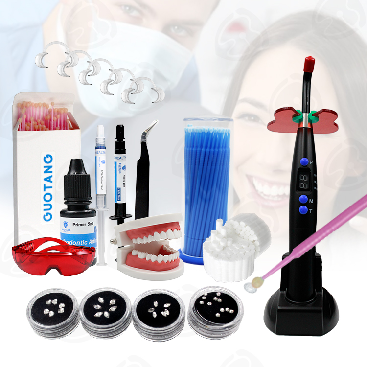 Best Price Free OEM Tooth Gem  - Teeth Whitening Kit With Light recension och pris