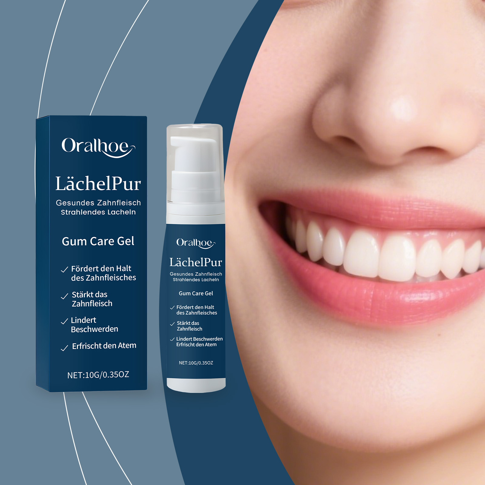 Gum Repair Care Gel Relieve Re - Teeth Whitening Hydrogen Peroxide recension och pris