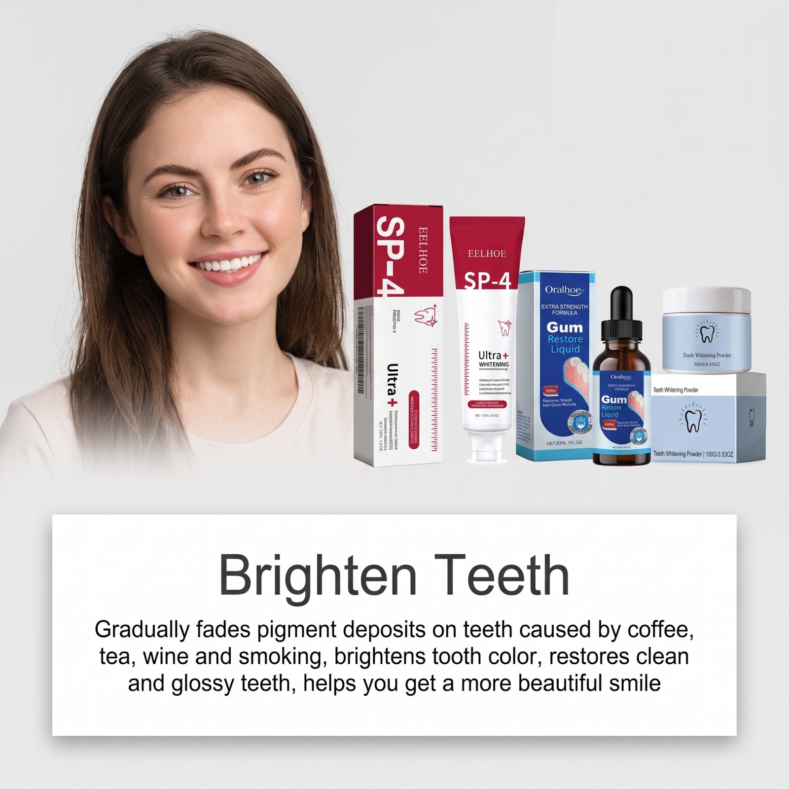 Oral Care Combo Set Whitening  - Teeth Whitening Hydrogen Peroxide recension och pris