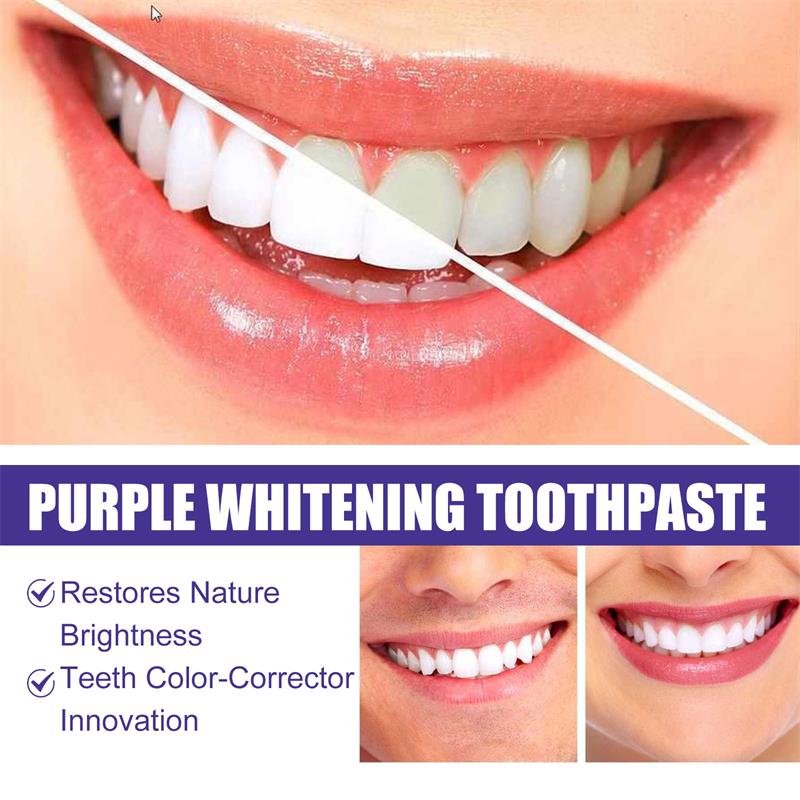 9D Purple Teeth Whitening Toot - Teeth Whitening Toothpaste recension och pris