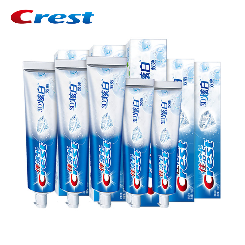 Crest 3D MICA Toothpaste Fluor - Teeth Whitening Toothpaste recension och pris