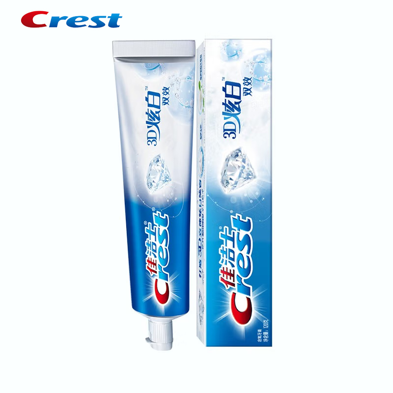 Crest 3D MICA Toothpaste Fluor - Teeth Whitening Toothpaste recension och pris