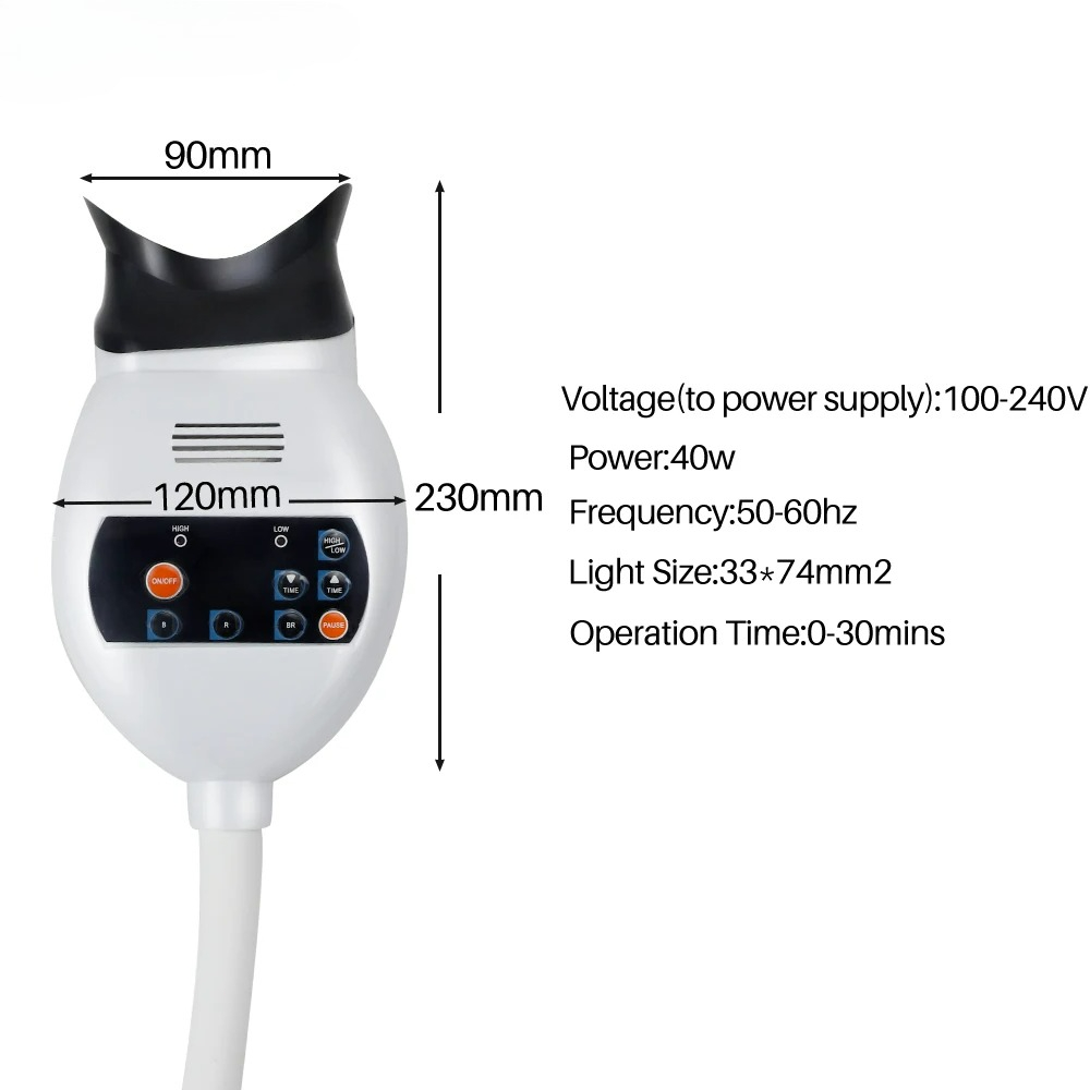 Adjustable 3 Colors LED Teeth  - Teeth Whitening Led recension och pris