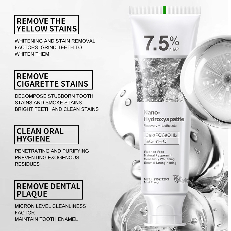 7.5% Hydroxyapatite Probiotic  - Teeth Whitening Cream recension och pris