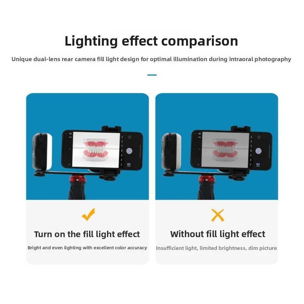 Dental Photography Light, Blue - Teeth Whitening Kit With Light recension och pris