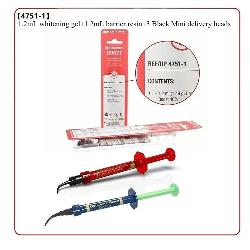 Dental Material Hydrogen Perox - Teeth Whitening Kit With Light recension och pris