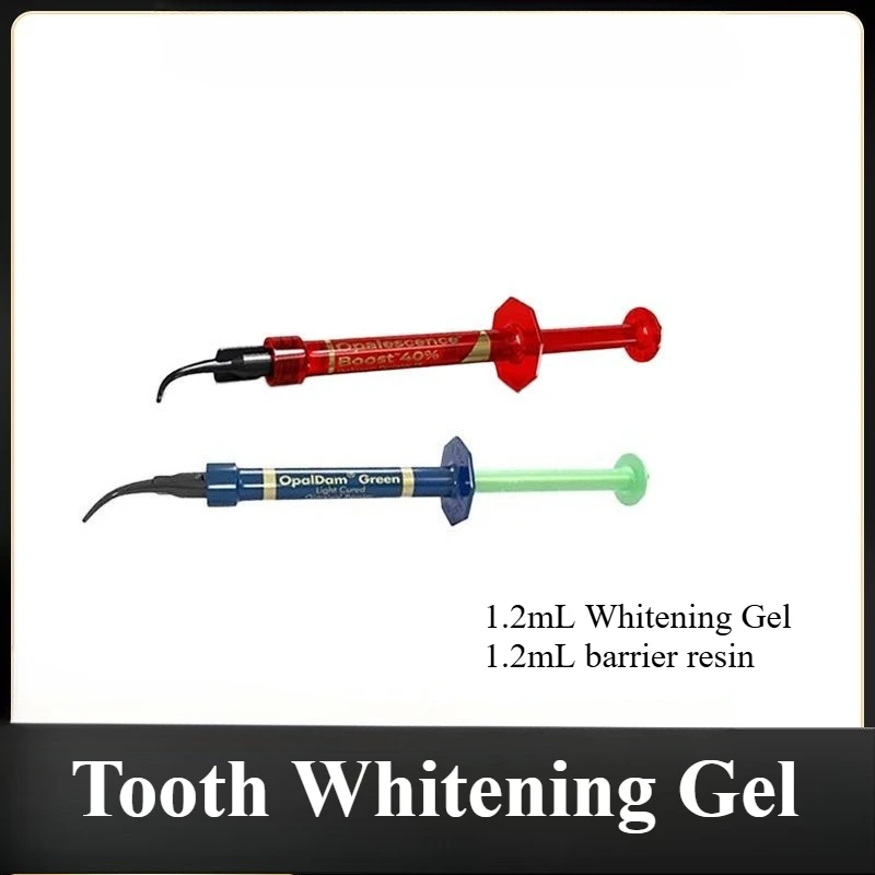 Dental Material Hydrogen Perox - Teeth Whitening Kit With Light recension och pris