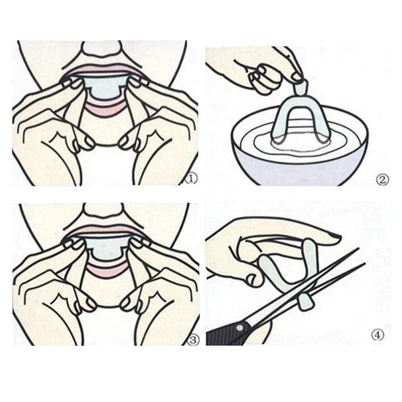 10Pcs/set Silicone Mouth Guard - Teeth Whitening With Trays recension och pris