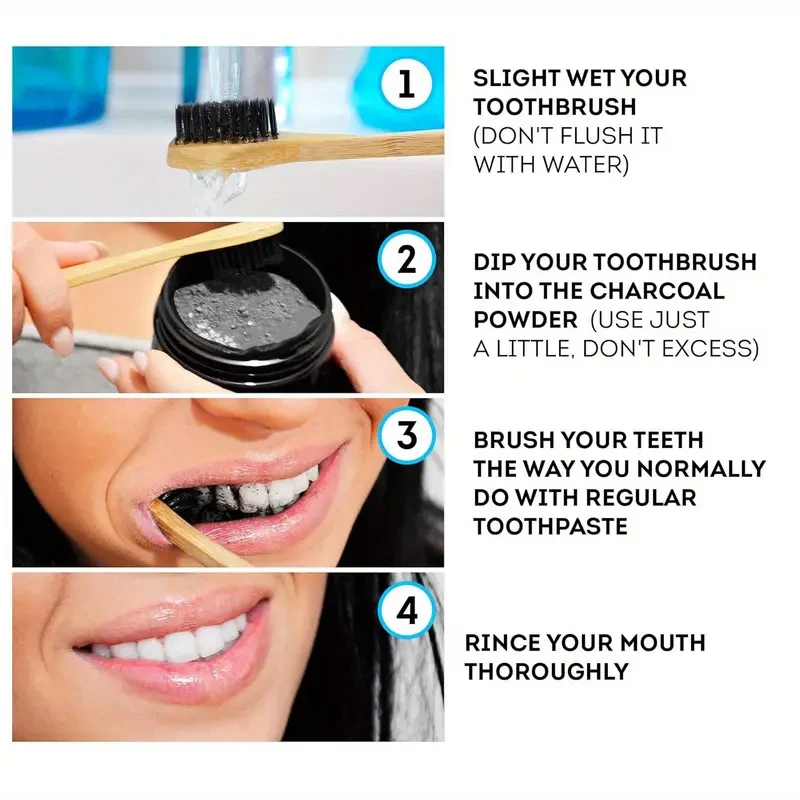 Teeth Brightening Whitening Po - Teeth Whitening Cream recension och pris