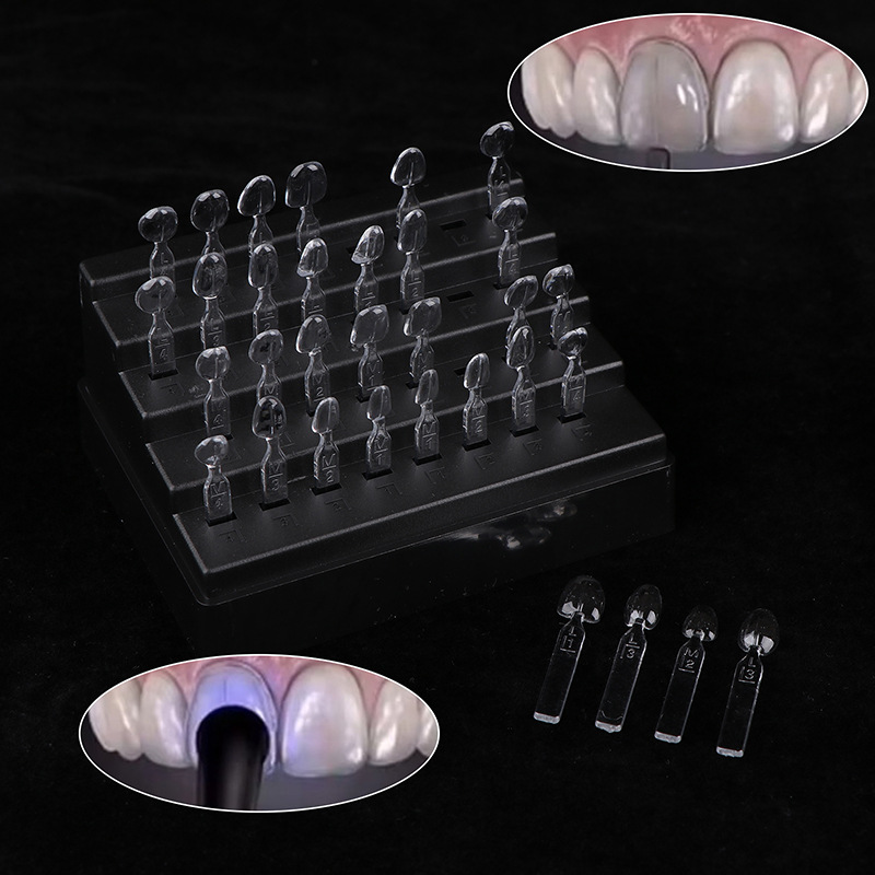 32pcs Dental Veneer Mould Kit  - Teeth Whitening Kit With Light recension och pris